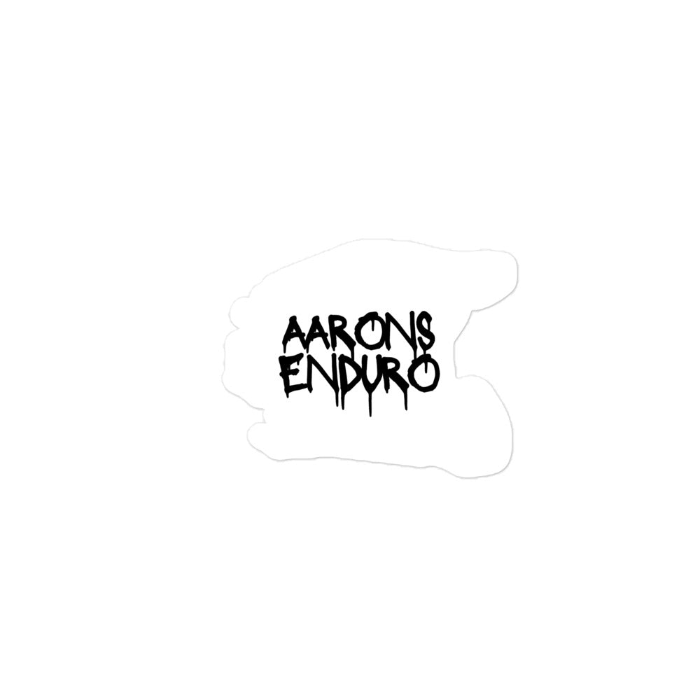 "Aarons Enduro" Sticker