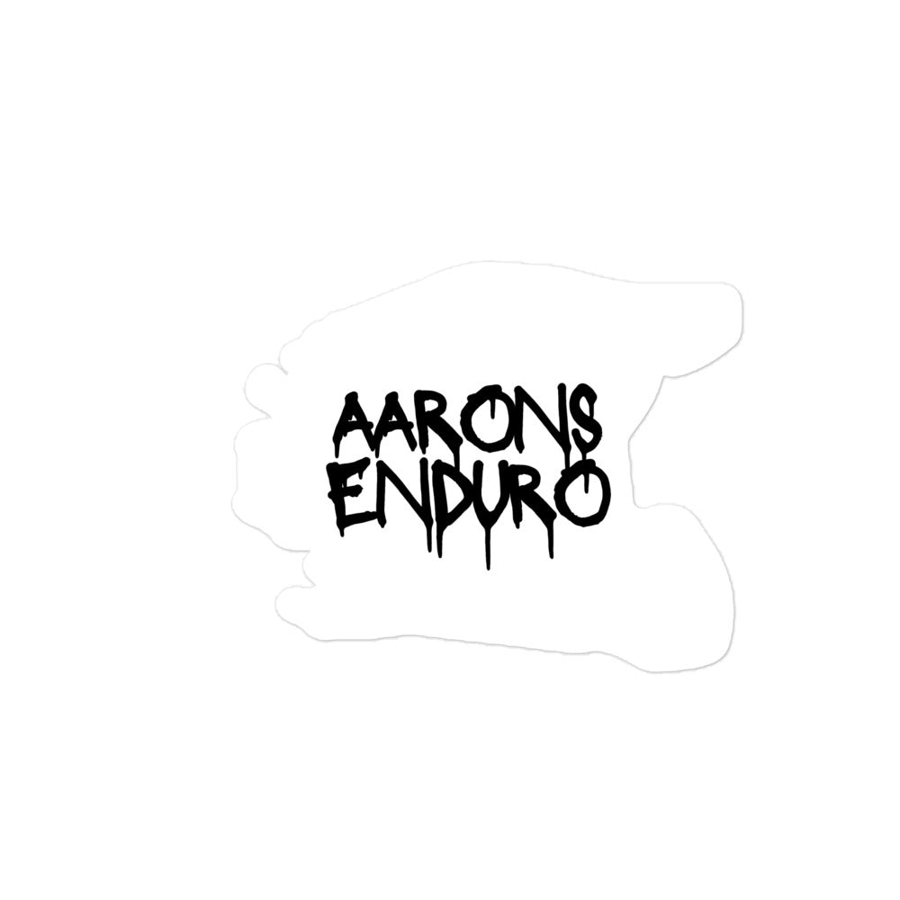 "Aarons Enduro" Sticker